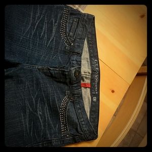 Guess dark wash jeans